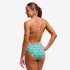 Funkita Single Strap swimsuit, loose goose pattern, back of togs