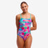 funkita snap that pattern, single strap style, ladies swimsuit