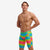 funky trunks swim jammers melting mayhem pattern