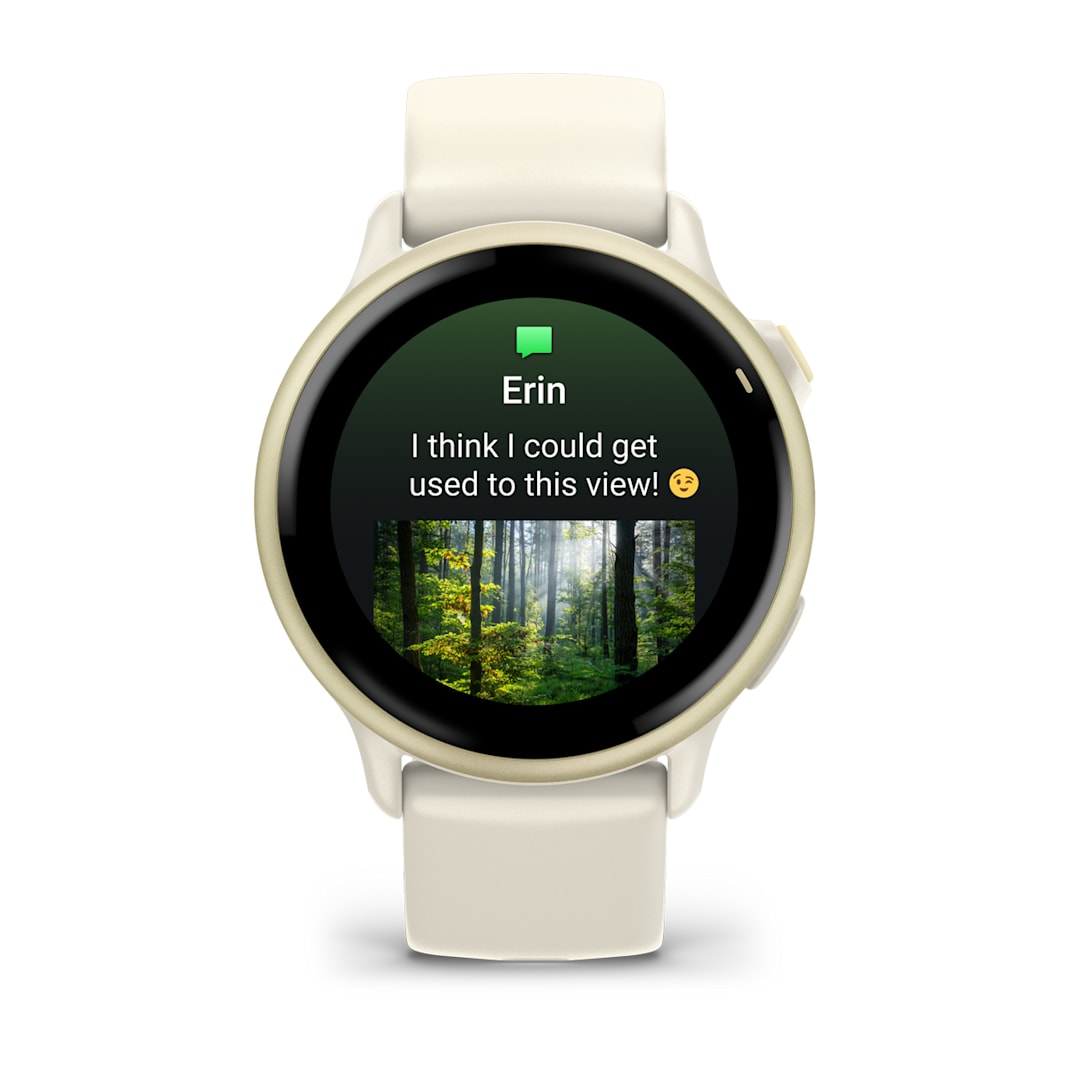 Garmin vivoactive 6 smartwatch bone colour
