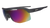 goodr bolt g all gender sunglasses for active wear, black with mirrored reflective lenses