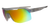 goodr bolt g all gender sunglasses for active wear, grey with mirrored reflective lenses