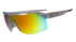 goodr bolt g all gender sunglasses for active wear, grey with mirrored reflective lenses