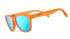 goodr og orange sunglasses with blue lens