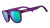 Purple goodr og sunglasses with blue-tinted lenses