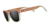 goodr og three parts tee sunglasses, brown and white ombre sunglasses with no background