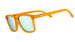 Goodr Sunglasses, LFG, Style never the big spoon, orange with mirror lens