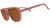 Goodr Pink sunglasses with brown lenses on a white background