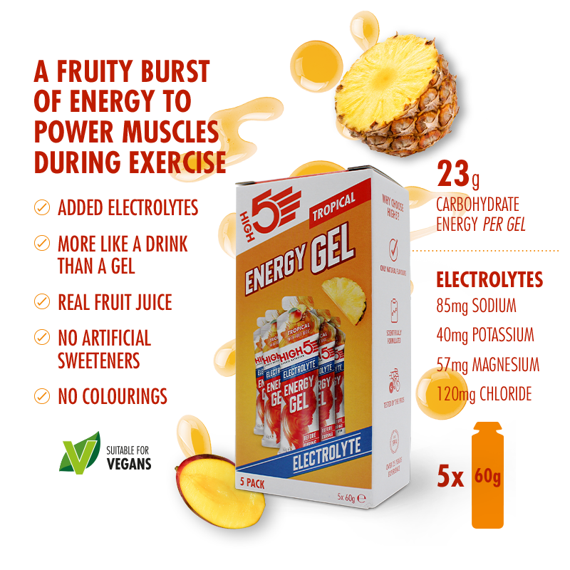 HIGH5 Electrolyte Energy Gel 60g