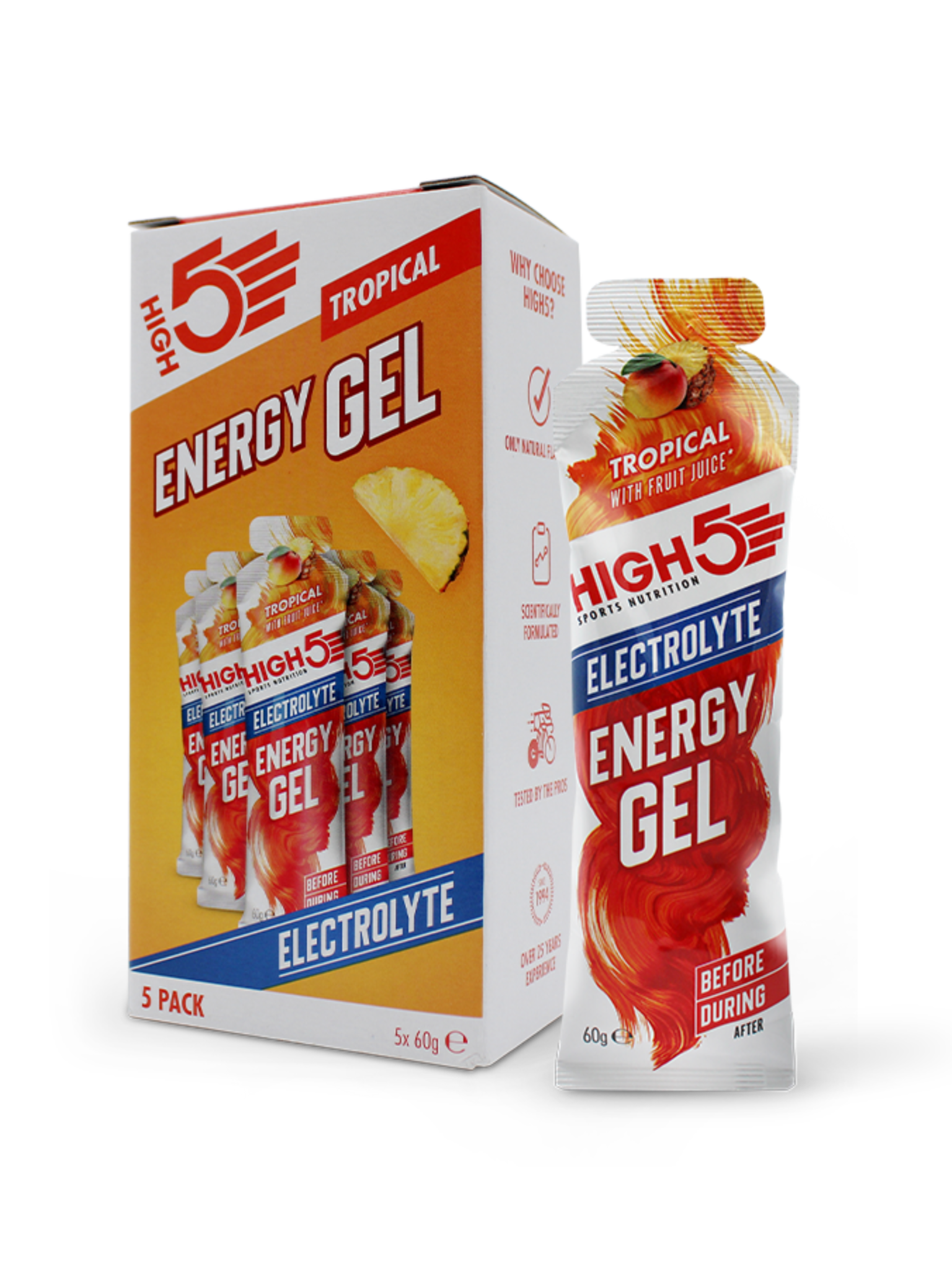 HIGH5 Electrolyte Energy Gel 60g
