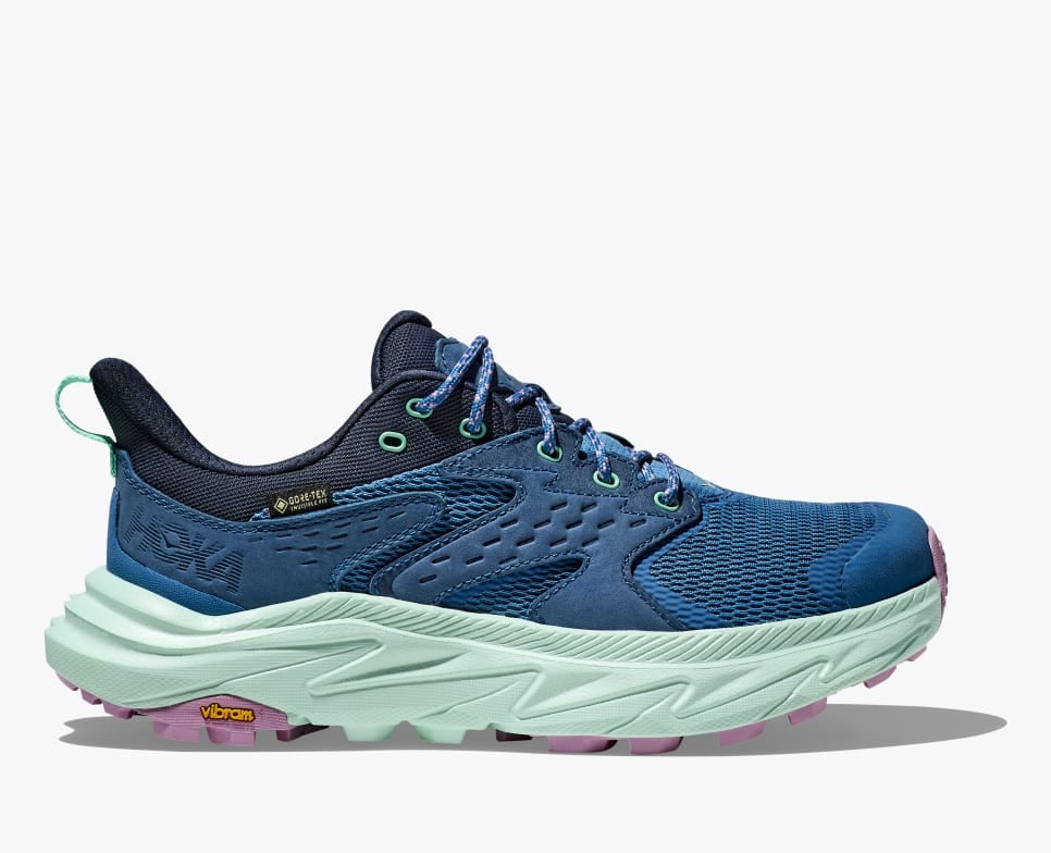 Hoka Anacapap 2 Low GTX hiking shoes for women anacapa foggy night blue colour
