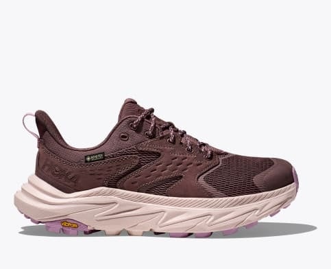 Hoka Anacapa 2 Low GTX waterproof hiking shoe for women smoky quartz