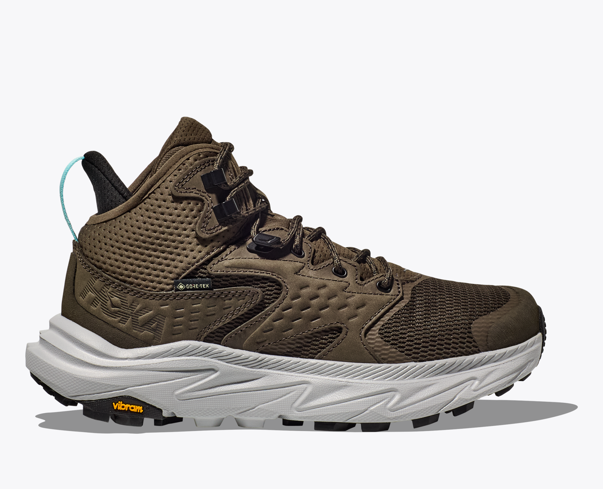 anacapa 2 Mid Goretex Hiking Boot from Hoka brown colour