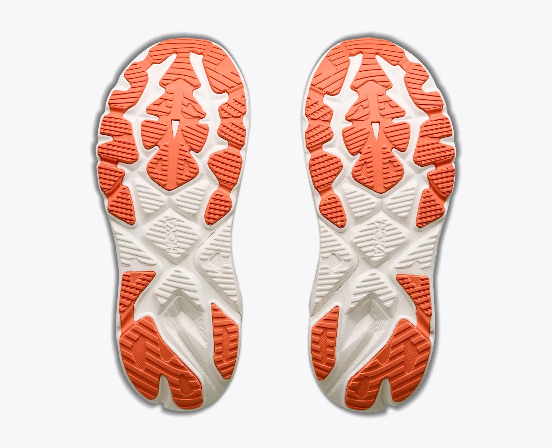 Hoka Arahi 9 Women's, super lightweight support running and walking shoe, orange details and white soles