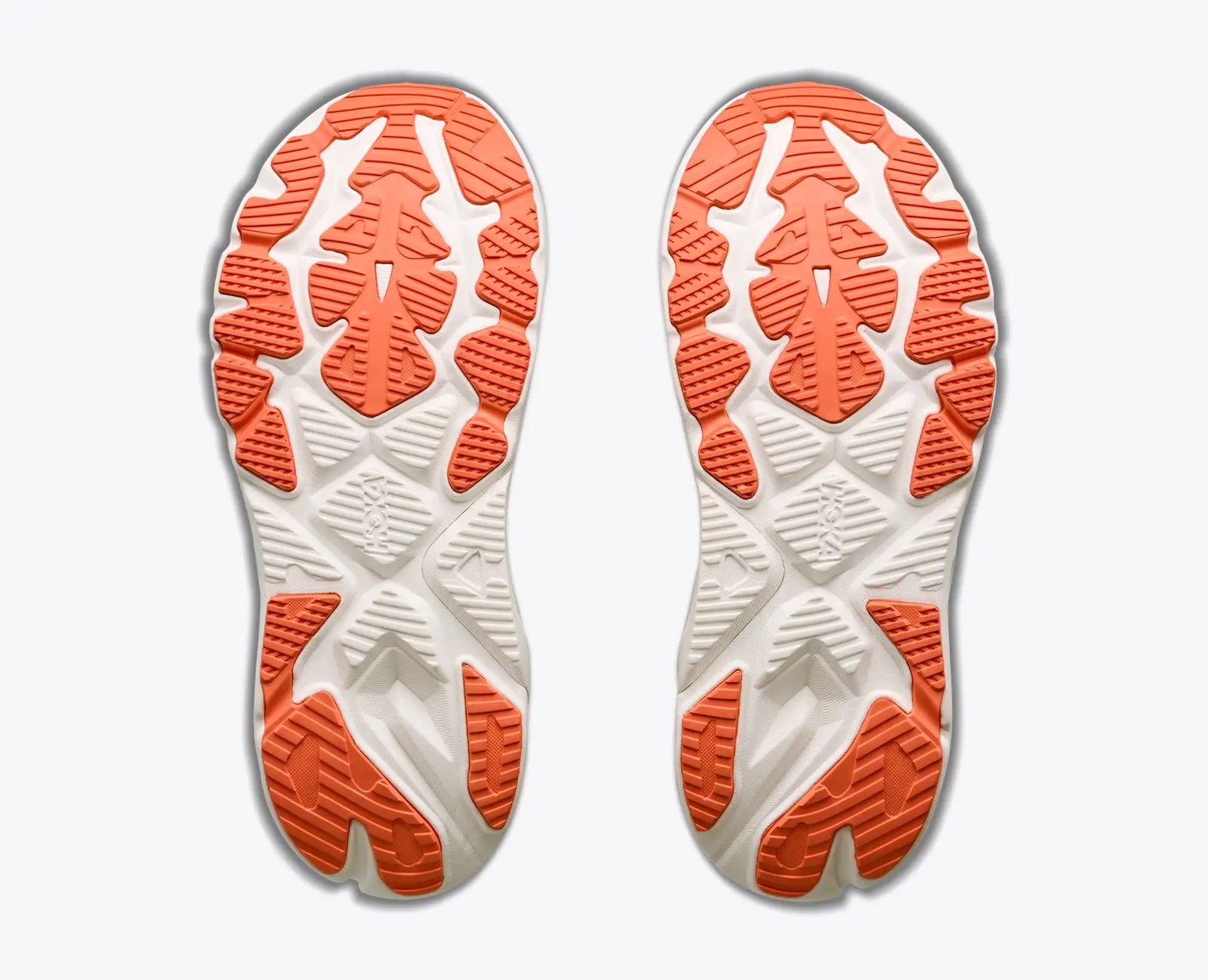 Hoka Arahi 9 Women's, super lightweight support running and walking shoe, orange details and white soles