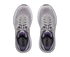 hoka bondi 9 mens, extra cushioned road running and walking shoe, grey with black details, picture of shoe on white background 