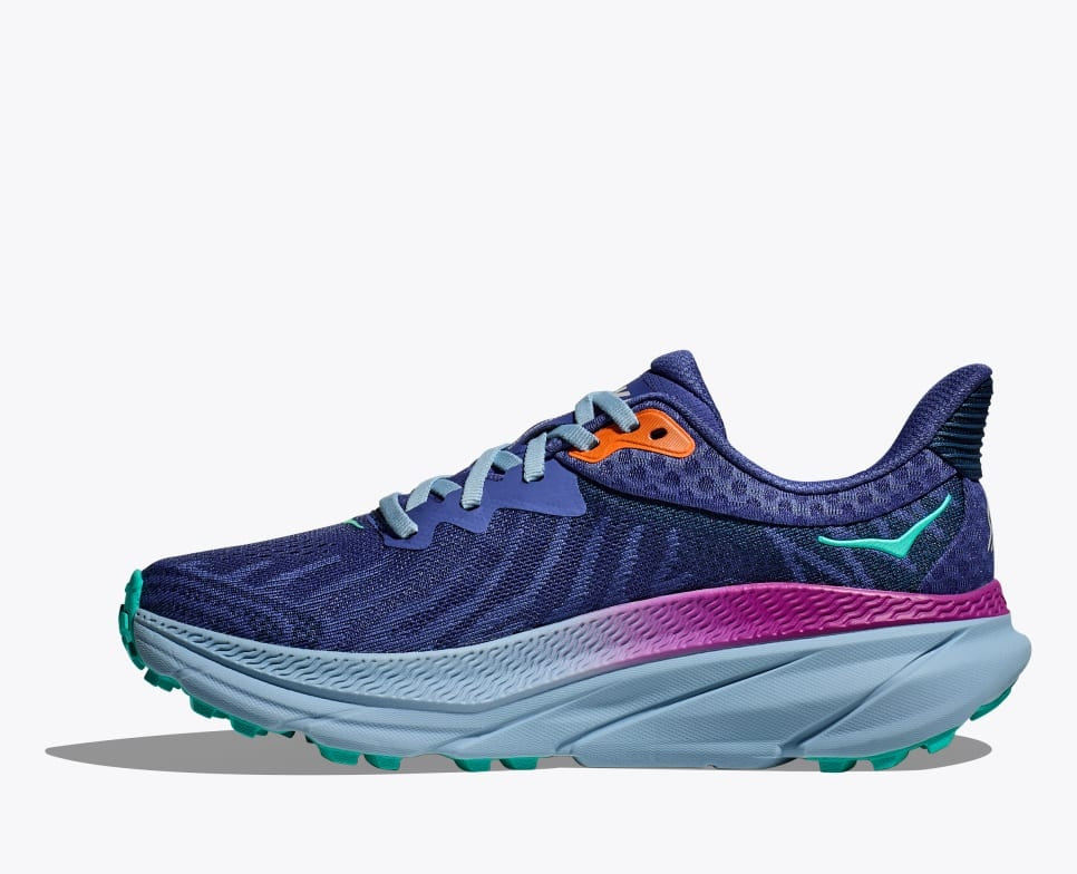 Hoka Challenger 7 for Women Evening Sky Drizzle Colour inside