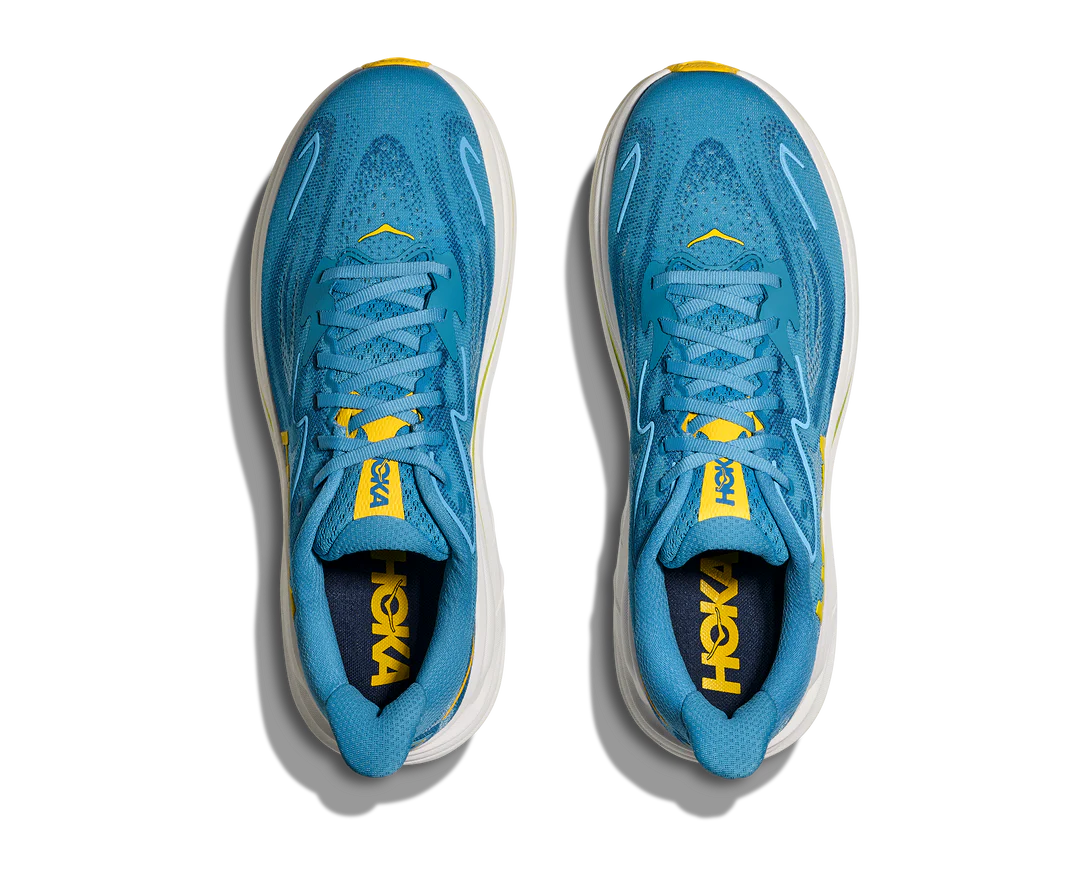 Hoka Clifton 10 Running Shoes For Men Colour Alpine Blue / Foggy Night