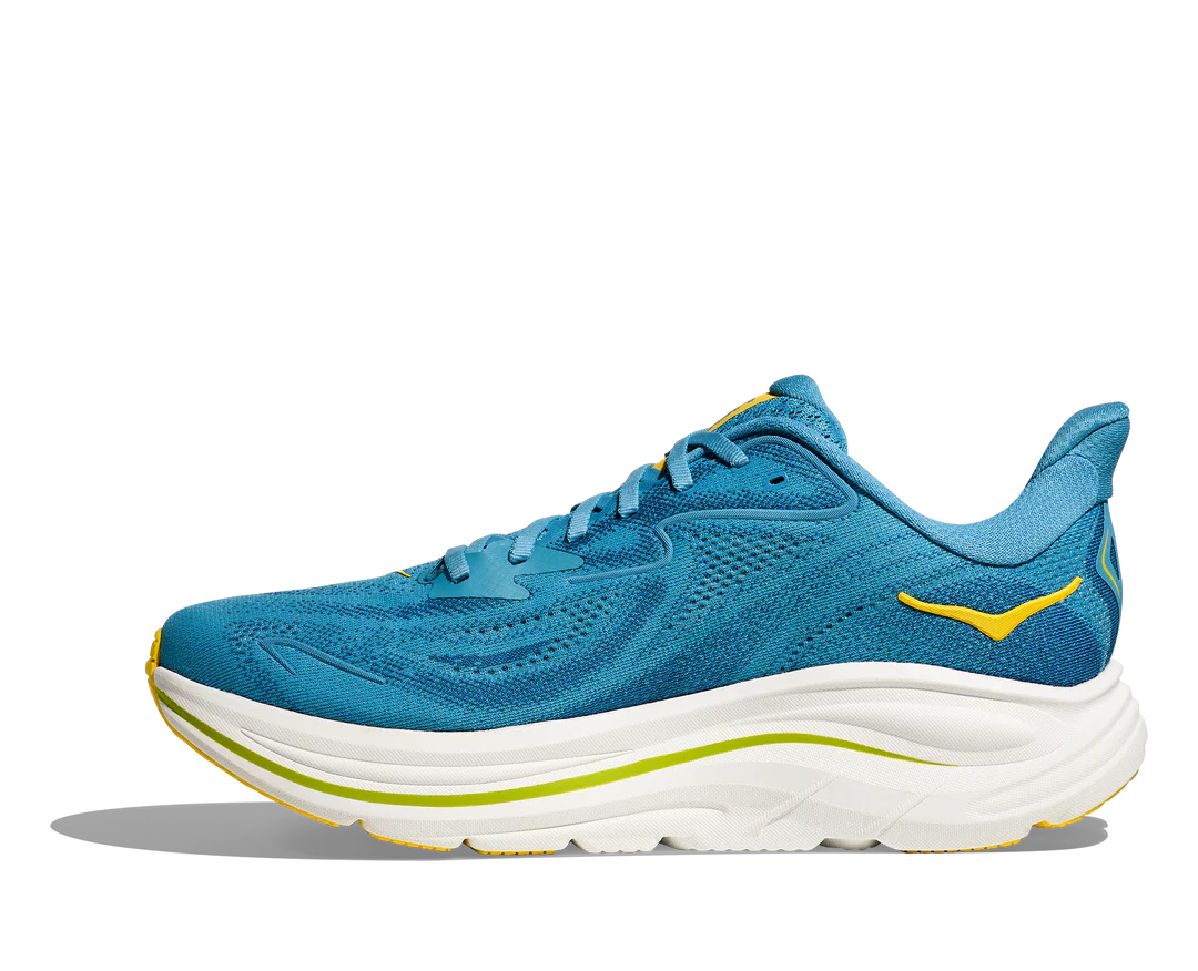 Hoka Clifton 10 Running Shoes For Men Colour Alpine Blue / Foggy Night