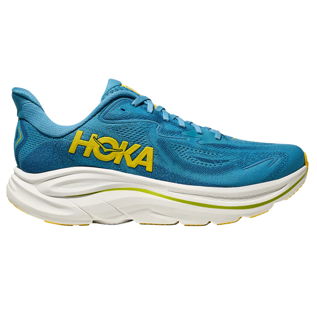 Hoka Clifton 10 Running Shoes For Men Colour Alpine Blue / Foggy Night