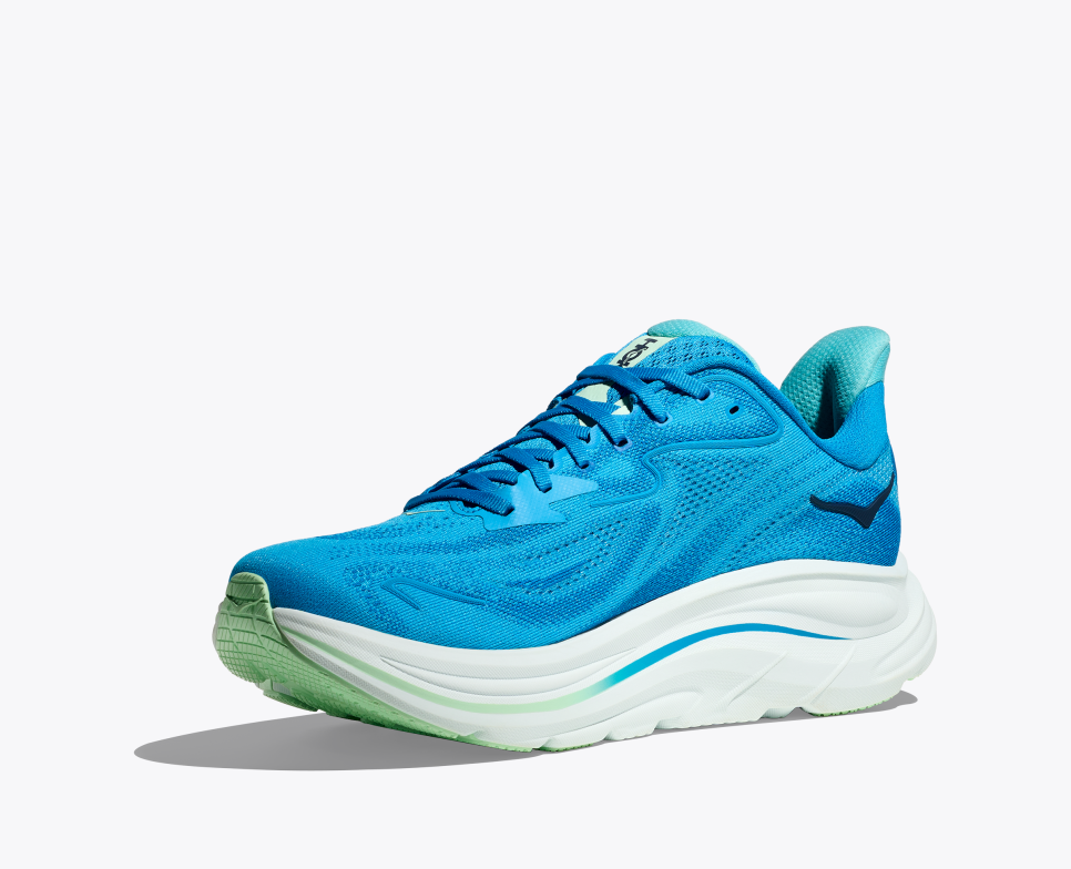 new hoka clifton 10 for men colour blue sky blue
