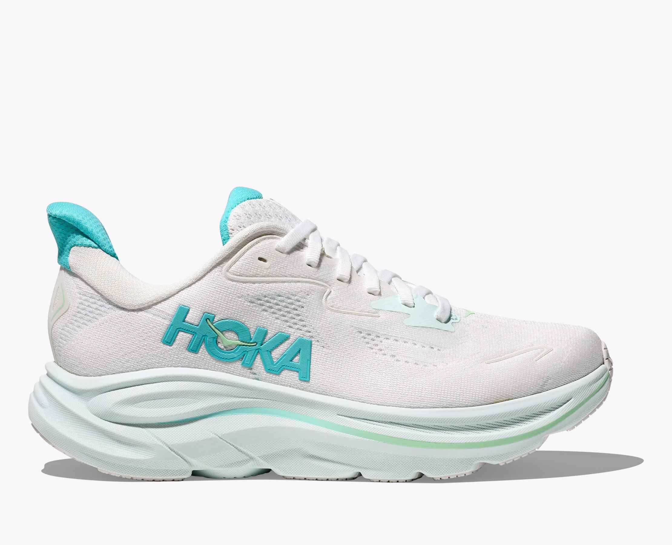 buy hoka clifton 10 for women at The Sports Room Wicklow Town. New colour white cielo blue