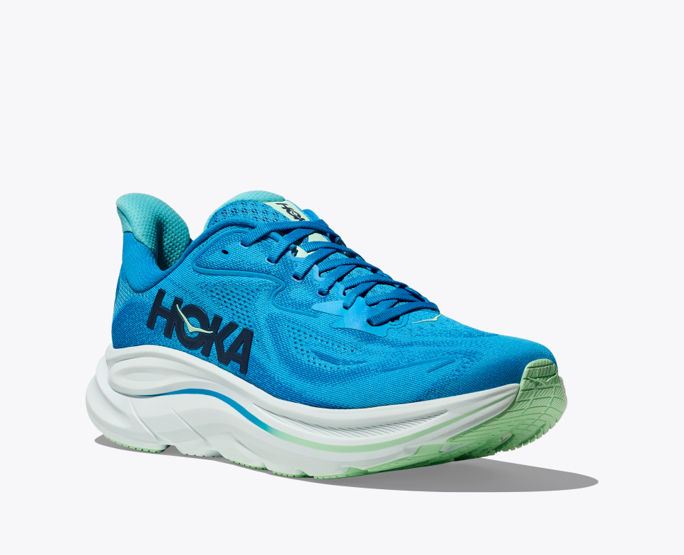 new hoka clifton 10 for men colour blue sky blue