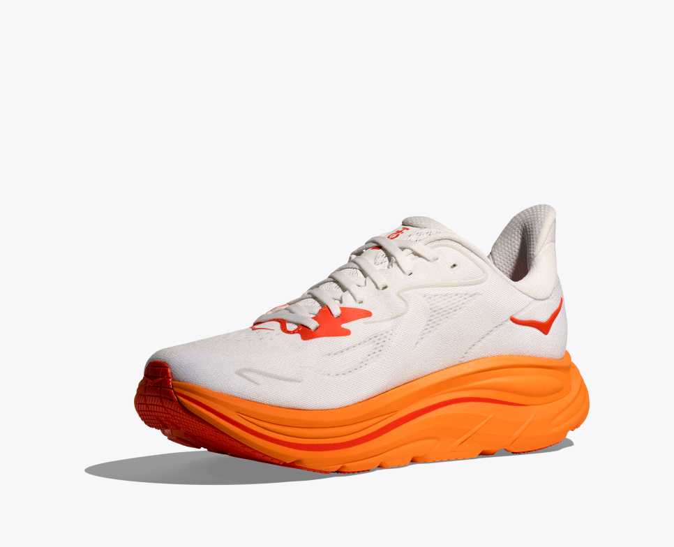 Hoka Clifton 10 for Women Frost Orange White Colour
