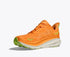 hoka clifton 9 wide for men solar flare lettuce inside angle