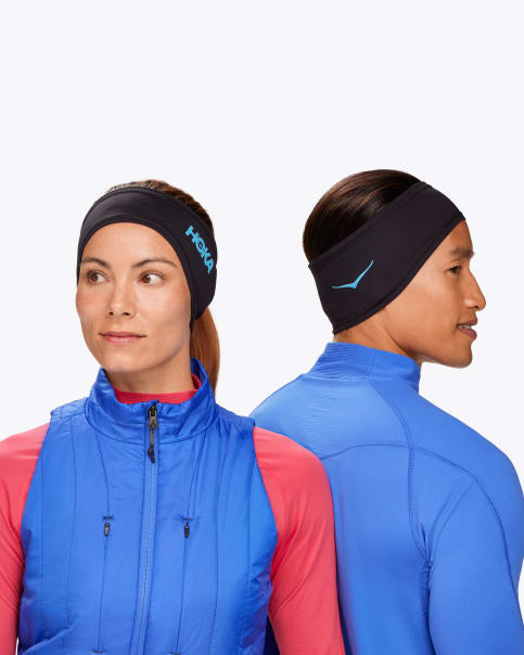 Hoka Cold Snap Fleece Headband Unisex model