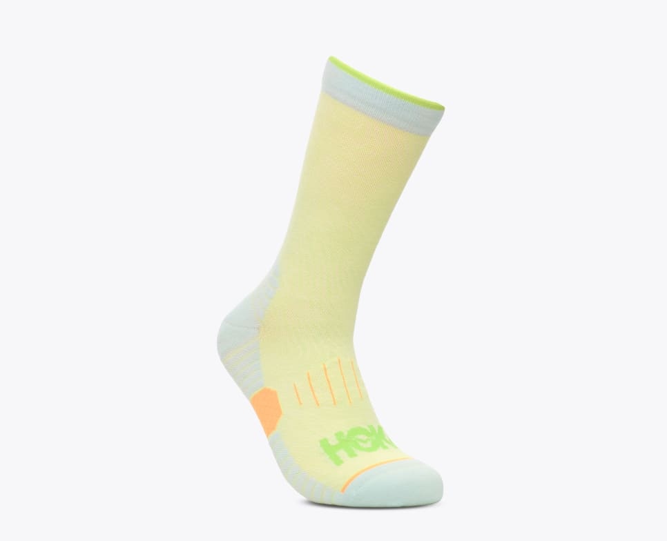 Hoka Crew Run Sock 3 Pack celery root 