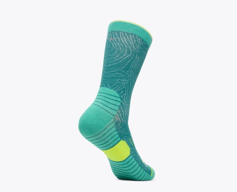 Hoka Crew Run Sock 3 Pack ocean 