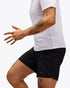 HOKA Glide 7' Short 2-in-1 Men's Colour Black