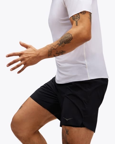 HOKA Glide 7' Short 2-in-1 Men's Colour Black