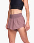Hoka Women's Glide 4" Short Colour Smoky Quartz