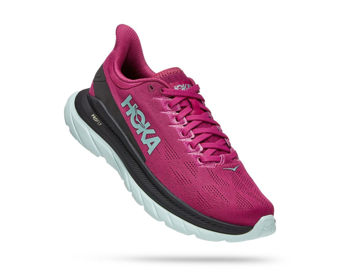 Hoka Mach 4 Womens running shoes purple