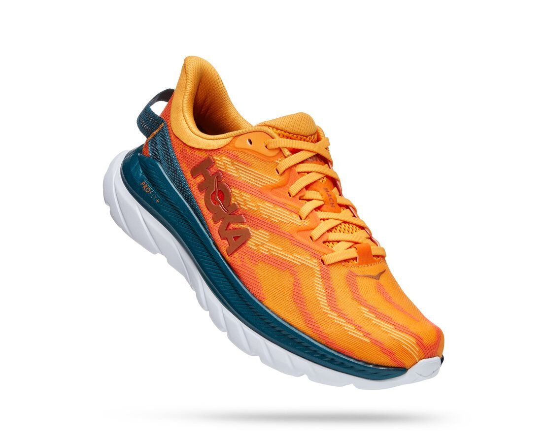 Hoka Mach Supersonic Running Shoes Orange