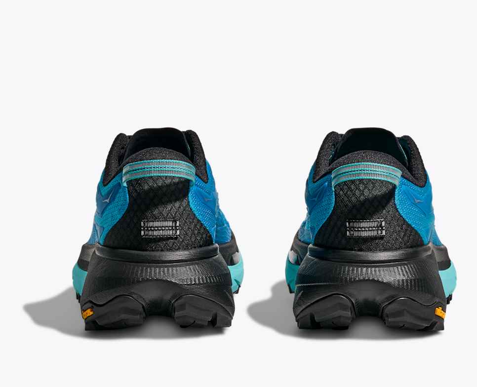 Hoka Mafate 5 trail running shoe, blue