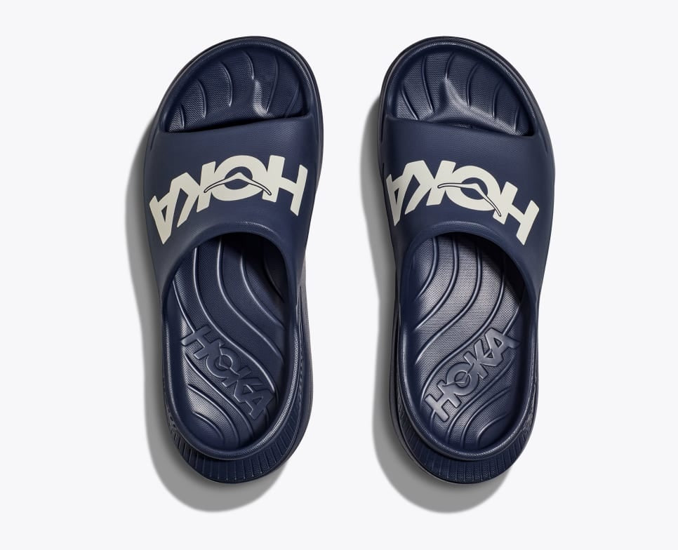 Hoka ora athletic slide unisex navy colour top