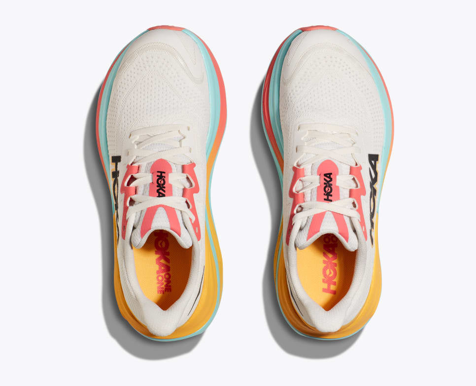 Hoka Skyward X for Women's Blanc De Swim Colour top