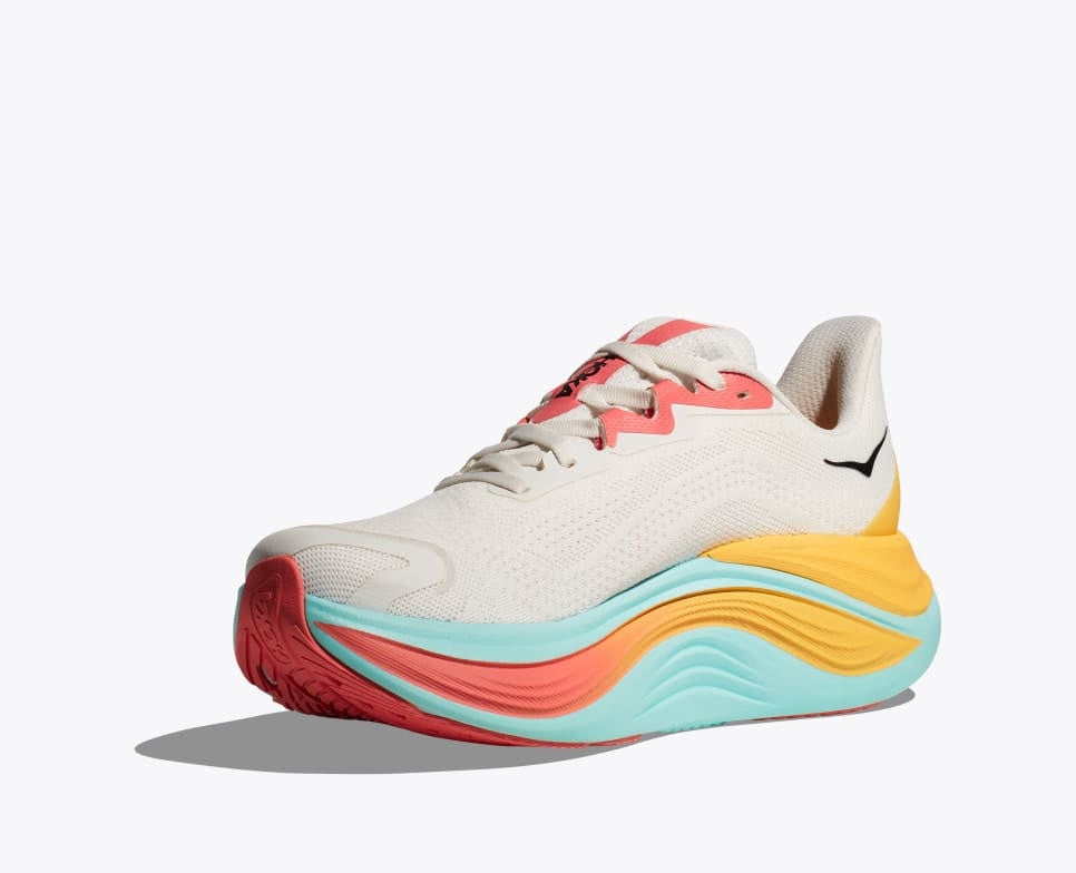 Hoka Skyward X for Women's Blanc De Swim Colour inside