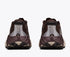 hoka speedgoat gtx 7 mens, waterproof technical trail shoe, brown with tan details, heels of shoes