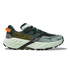 side view of hoka speedgoat 7 trail runners for men in bay leaf, sea glass colour