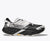 side view of hoka speedgoat 7 trail runners for men in black, white colour