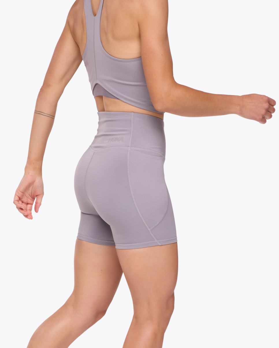 Hoka Women's Elaro 5 Inch Bike Short Colour Astral