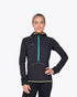Hoka Skyglow Half Zip for Women front standing model