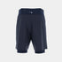 Mens Inov-8 Airlite 2 in 1 shorts, featuring a rear zipped pocket allows you to store your valuables and reflective logos on the front and back of the short aid your visibility to others in low light