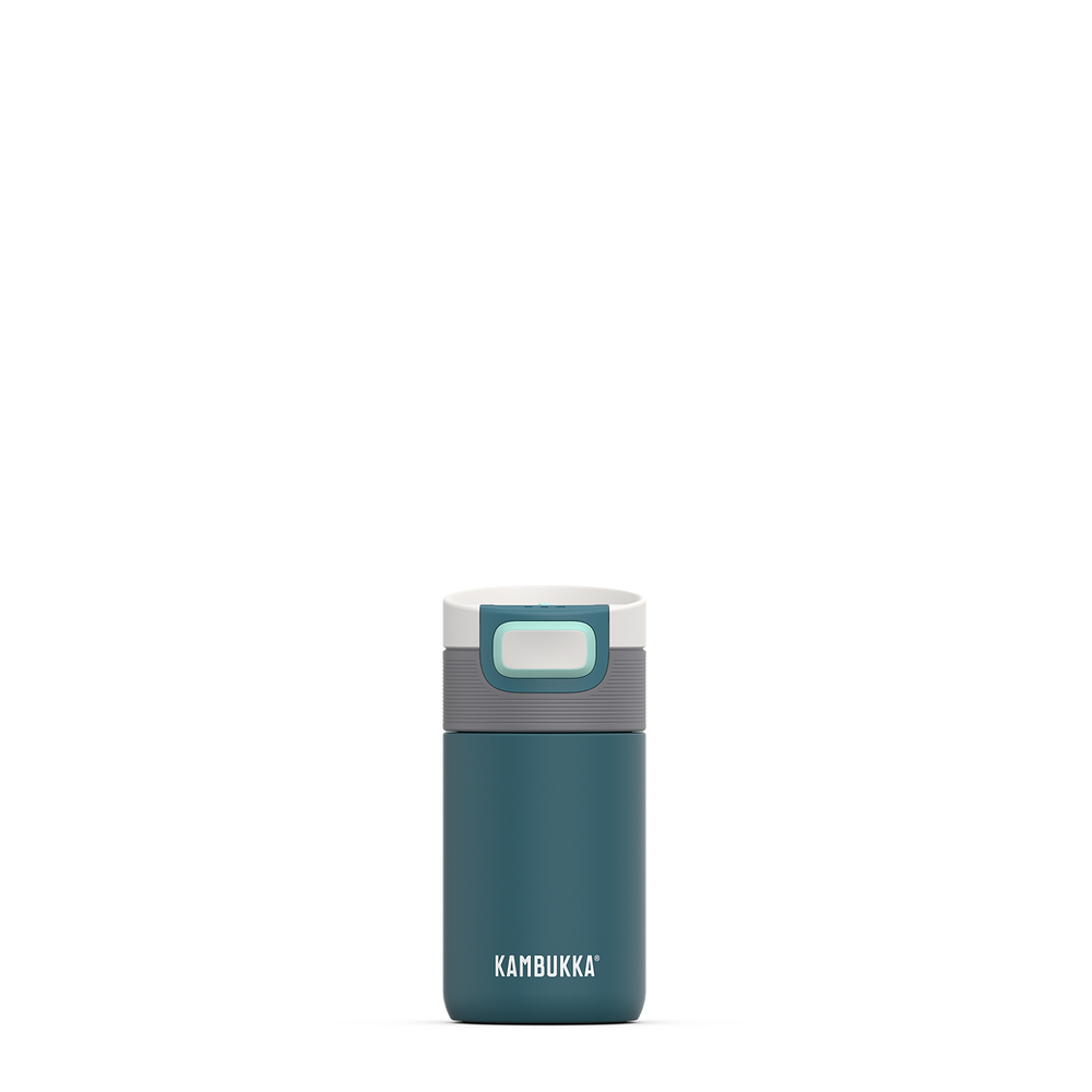 Kambukka Etna Reusable Coffee Cup 300ml, teal colour