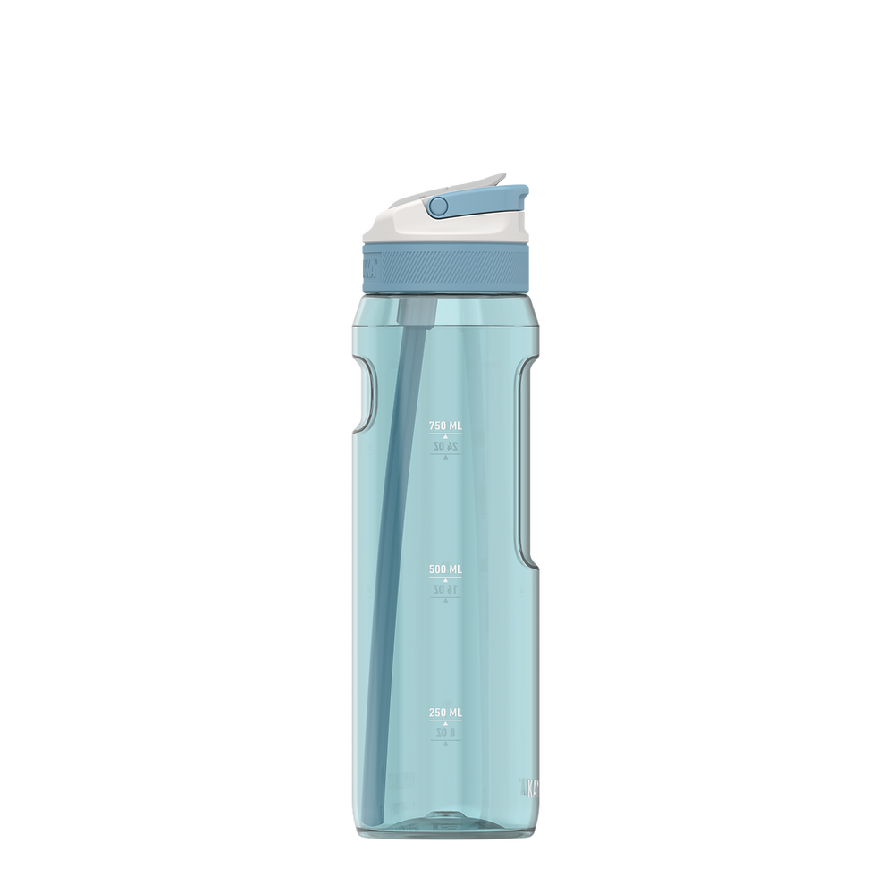 Kambukka Lagoon Water Bottle with Straw, Blue Colour