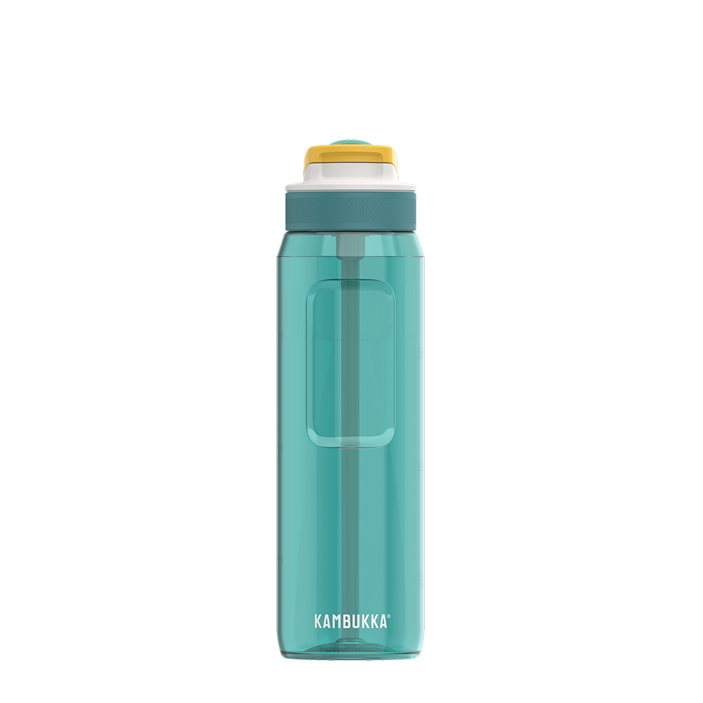Kambukka Lagoon Water Bottle with Straw, Emerald Green Colour